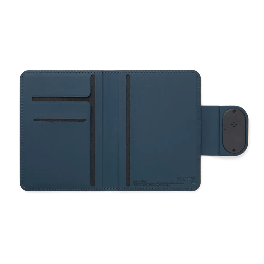 VINGA Baltimore RCS Passport Cover mit Dual-Finder - navy blau