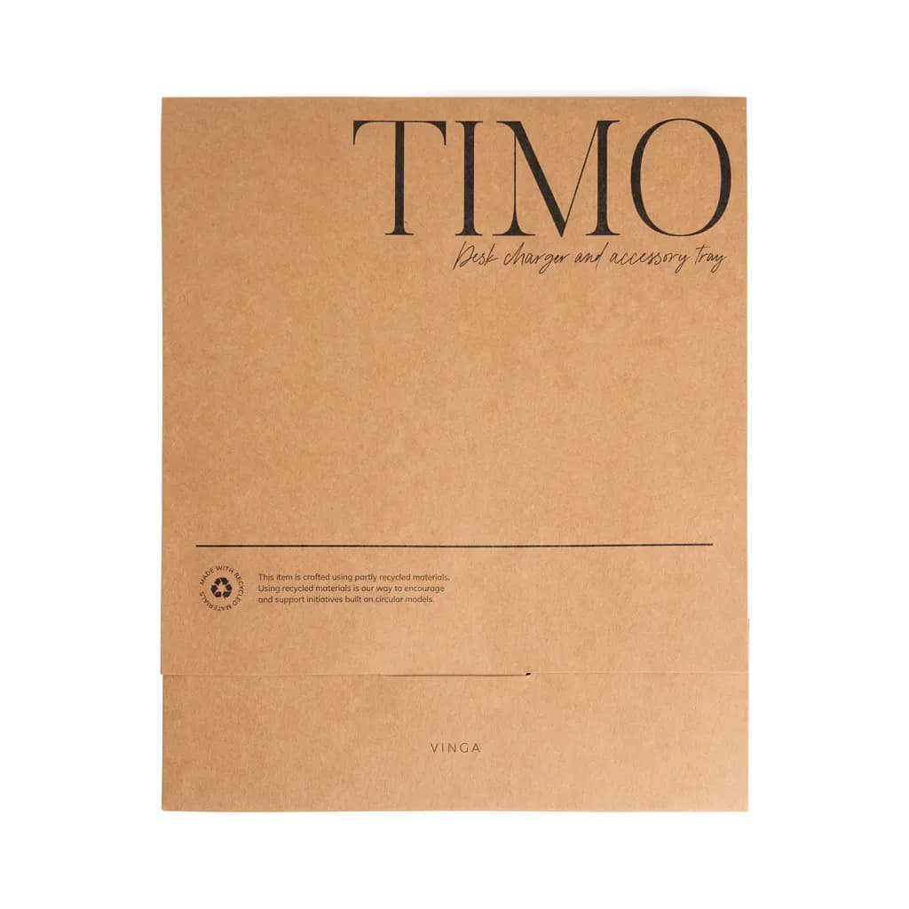 VINGA Timo RCS Desk-Charger und Ablage - schwarz