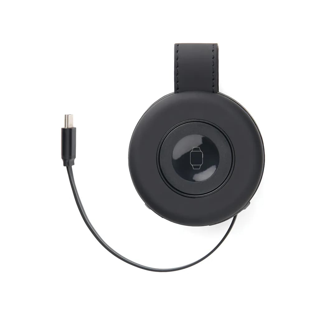 VINGA Baltimore 2-in-1 kabelloser 15W RCS Travel Charger - schwarz