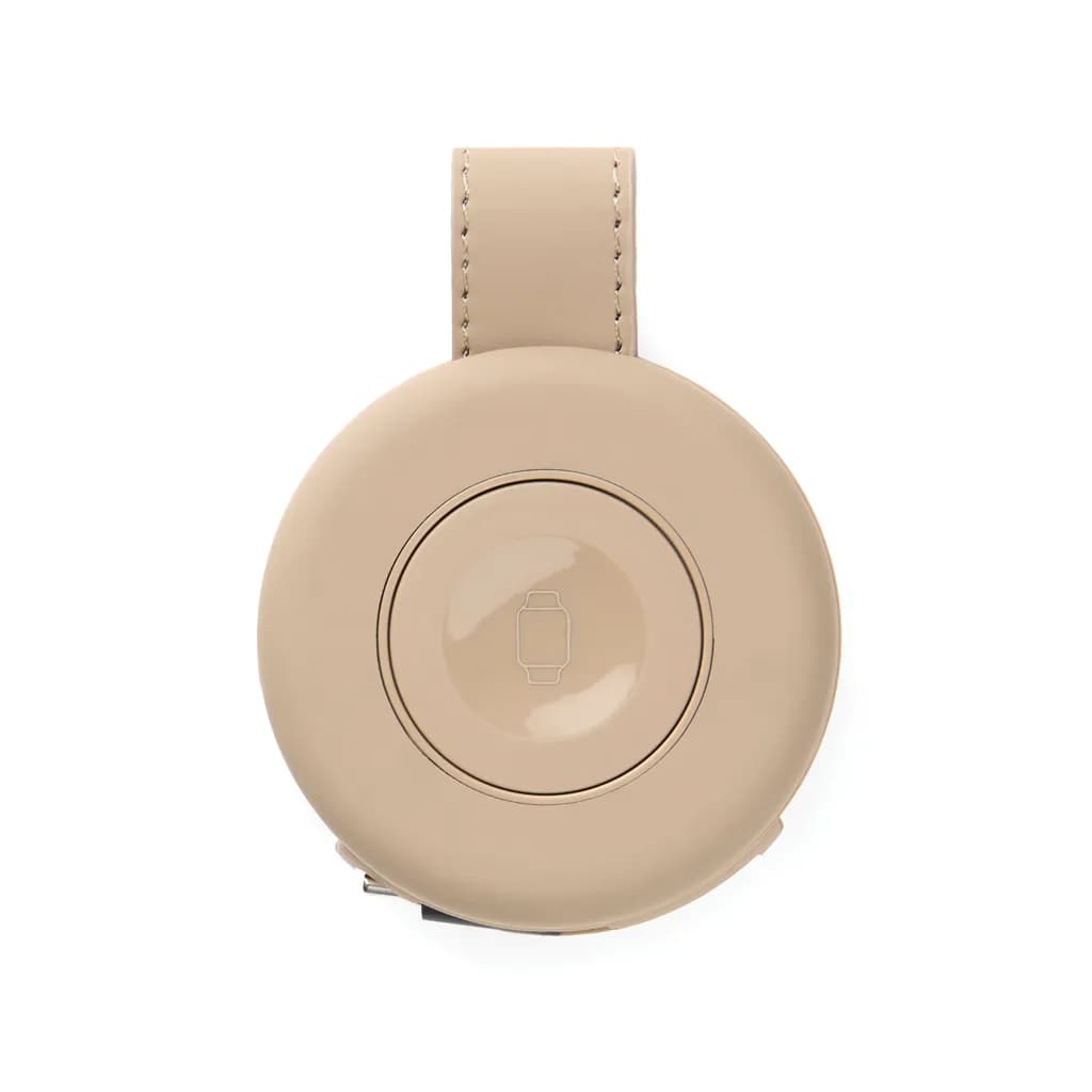 VINGA Baltimore 2-in-1 kabelloser 15W RCS Travel Charger - greige