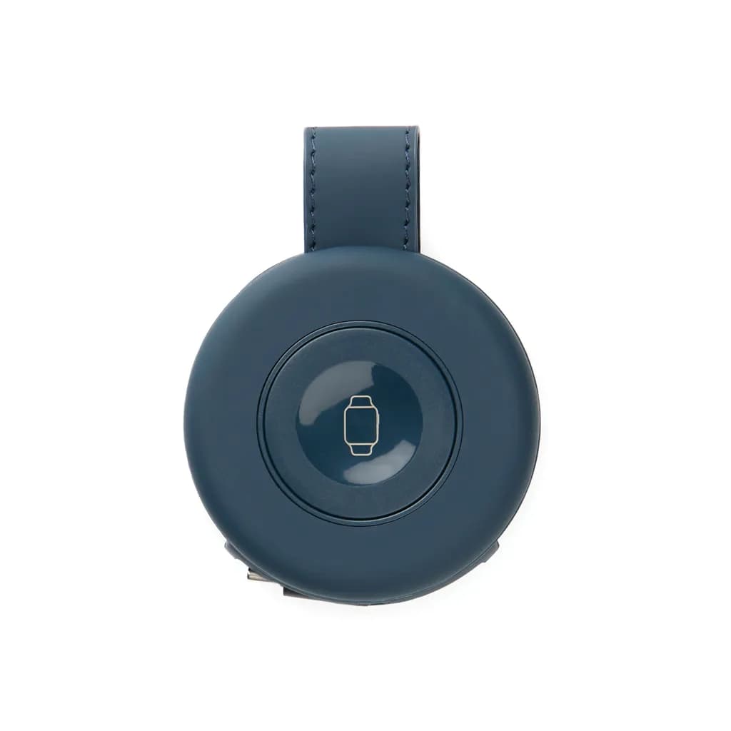 VINGA Baltimore 2-in-1 kabelloser 15W RCS Travel Charger - navy blau