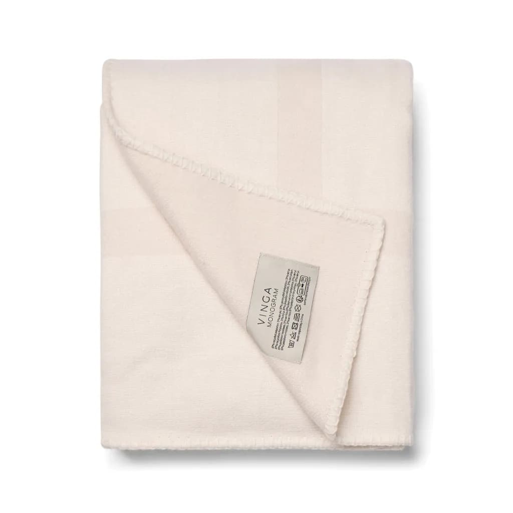 VINGA Monogram GRS Decke - off white