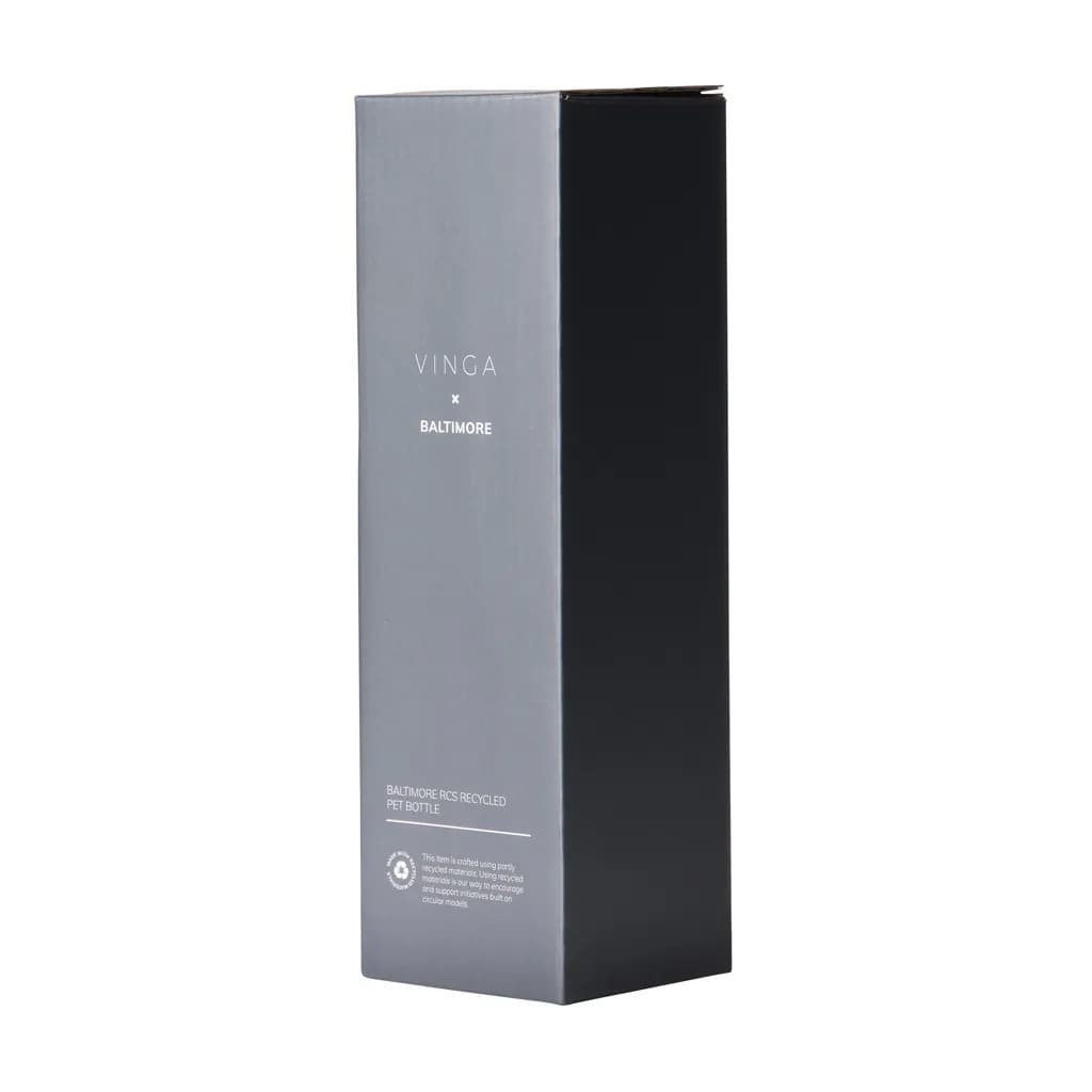 VINGA Baltimore RCS recyc. Edelstahlflasche 600ml - navy blau