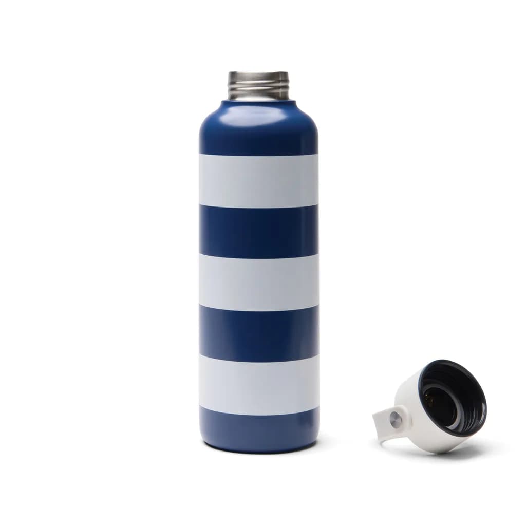 VINGA Lagoa Flasche aus RCS Stainless-Steel, 600ml - navy blau