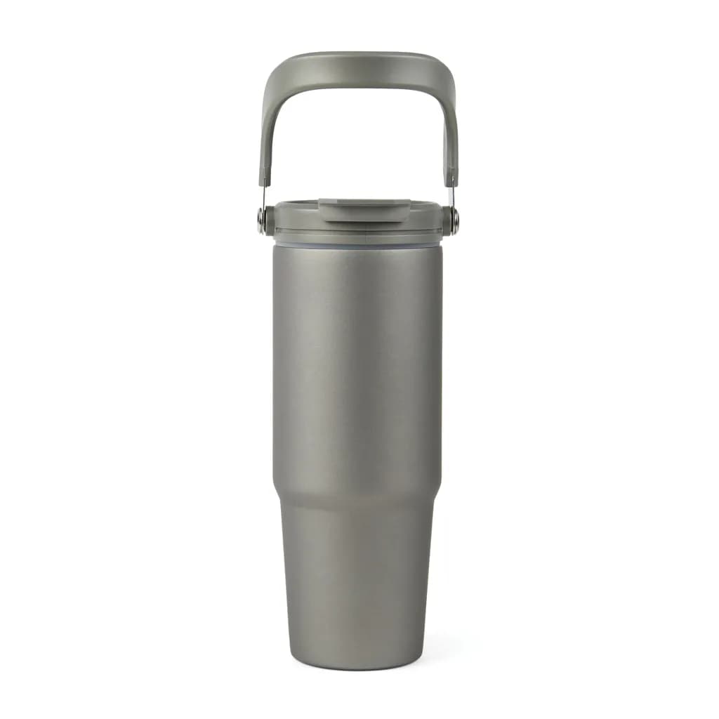 VINGA Eos Trek 880ml Flasche aus RCS rec. Stainless-Steel - grau