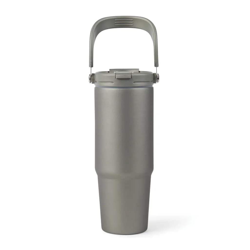VINGA Eos Trek 880ml Flasche aus RCS rec. Stainless-Steel - grau
