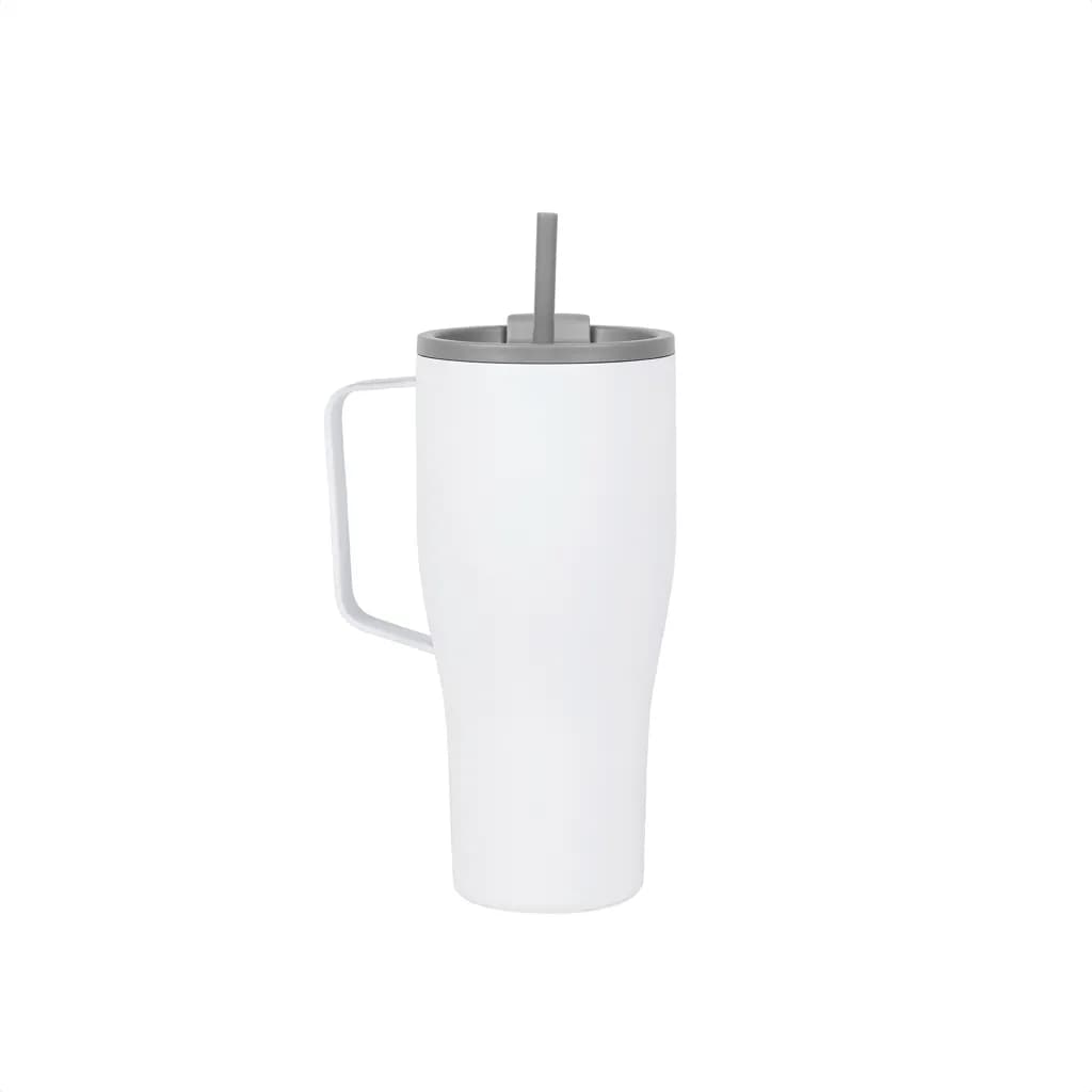 VINGA Eos Voyager 800ml Flasche aus RCS rec. Stainless-Steel - weiß