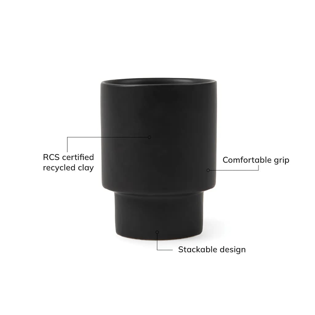 VINGA Nagano RCS Becher - schwarz