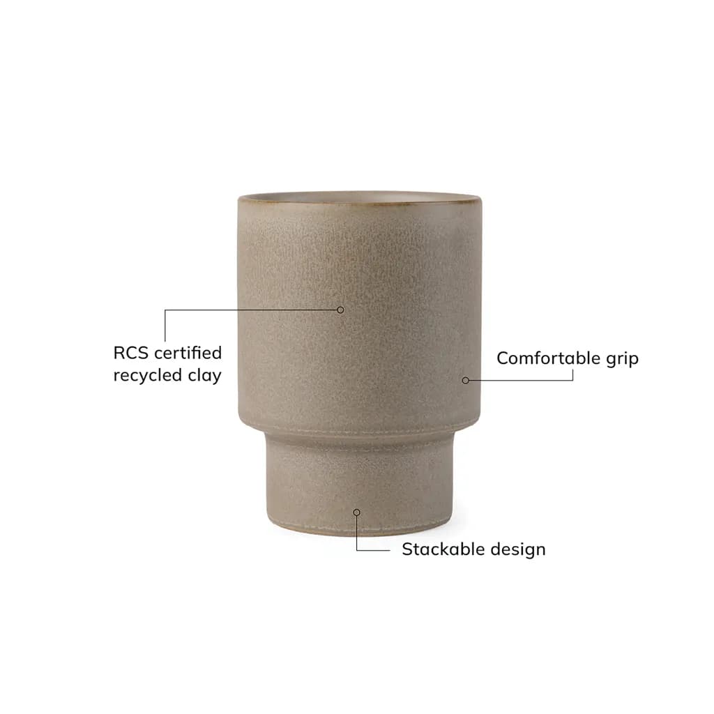 VINGA Nagano RCS Becher - beige