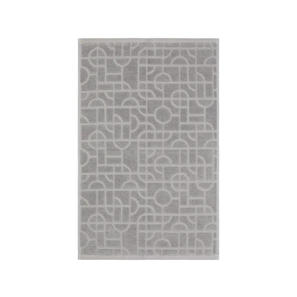 VINGA Verso Handtuch aus OCS Bio-Baumwolle, 4er-Set - grau