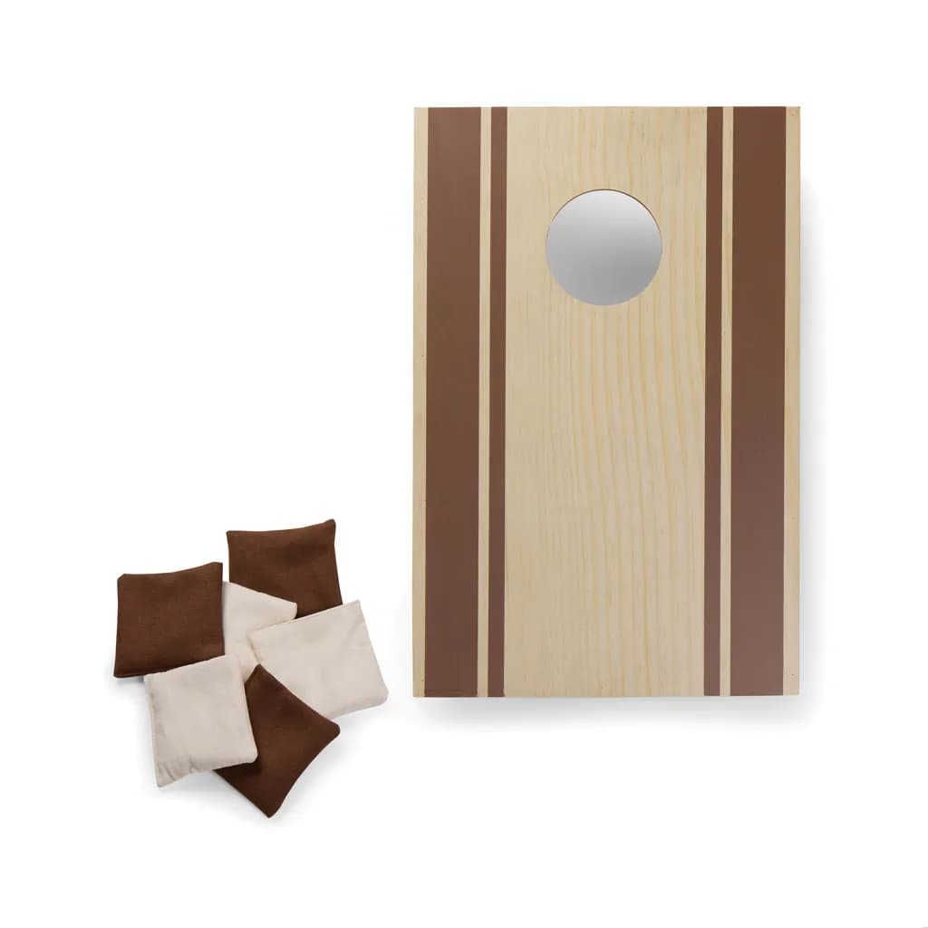 VINGA Cornhole Spiel - braun