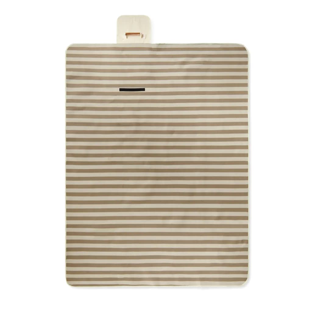 VINGA Alba große GRS rPET Picknickdecke - braun