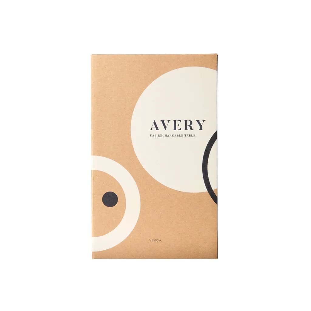 VINGA Avery RCS Tischlampe - schwarz