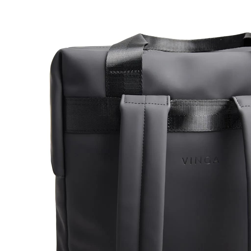 VINGA Baltimore RCS Tote Rucksack - schwarz