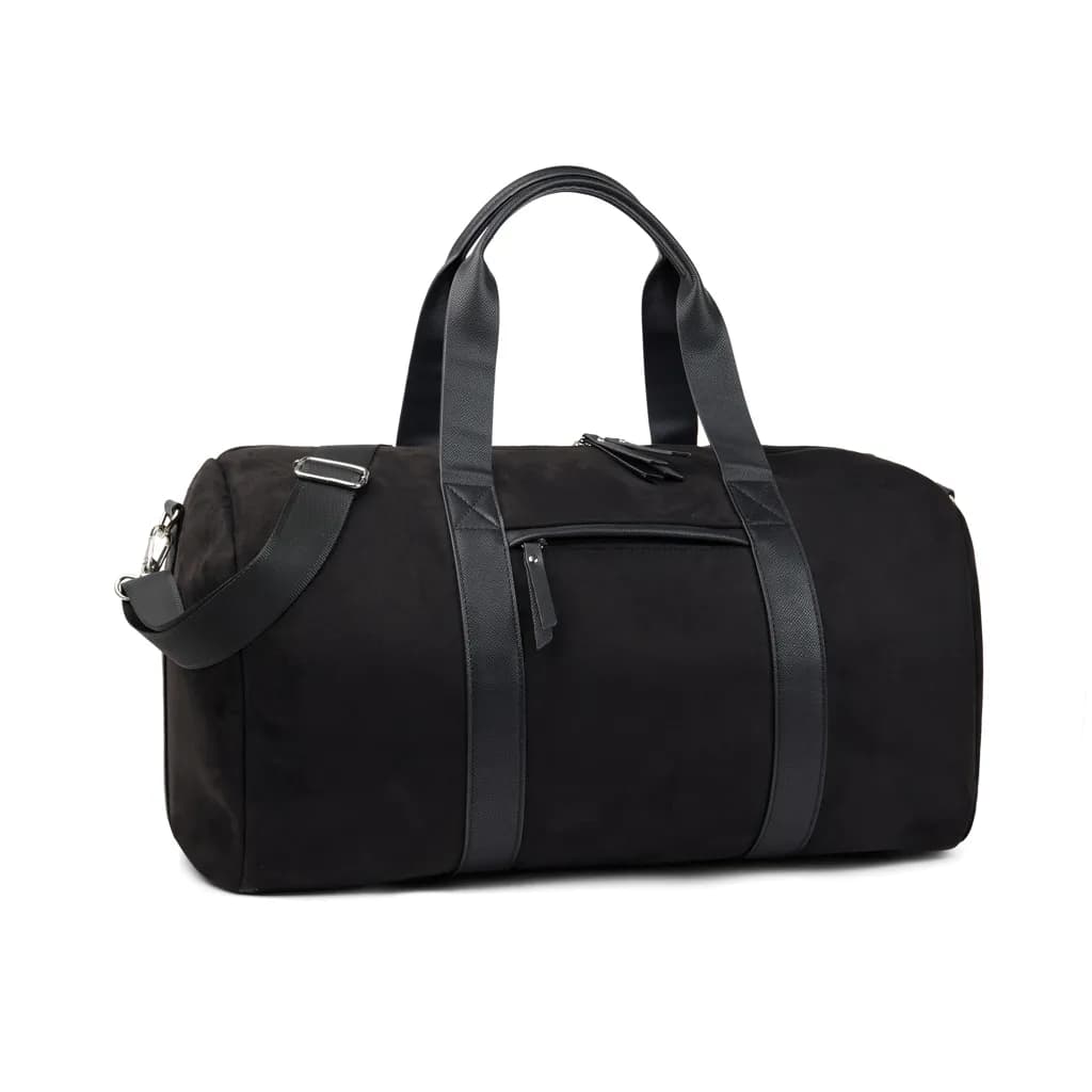 VINGA Marlow Wochenendtasche RCS aus recyceltem Polyester - schwarz