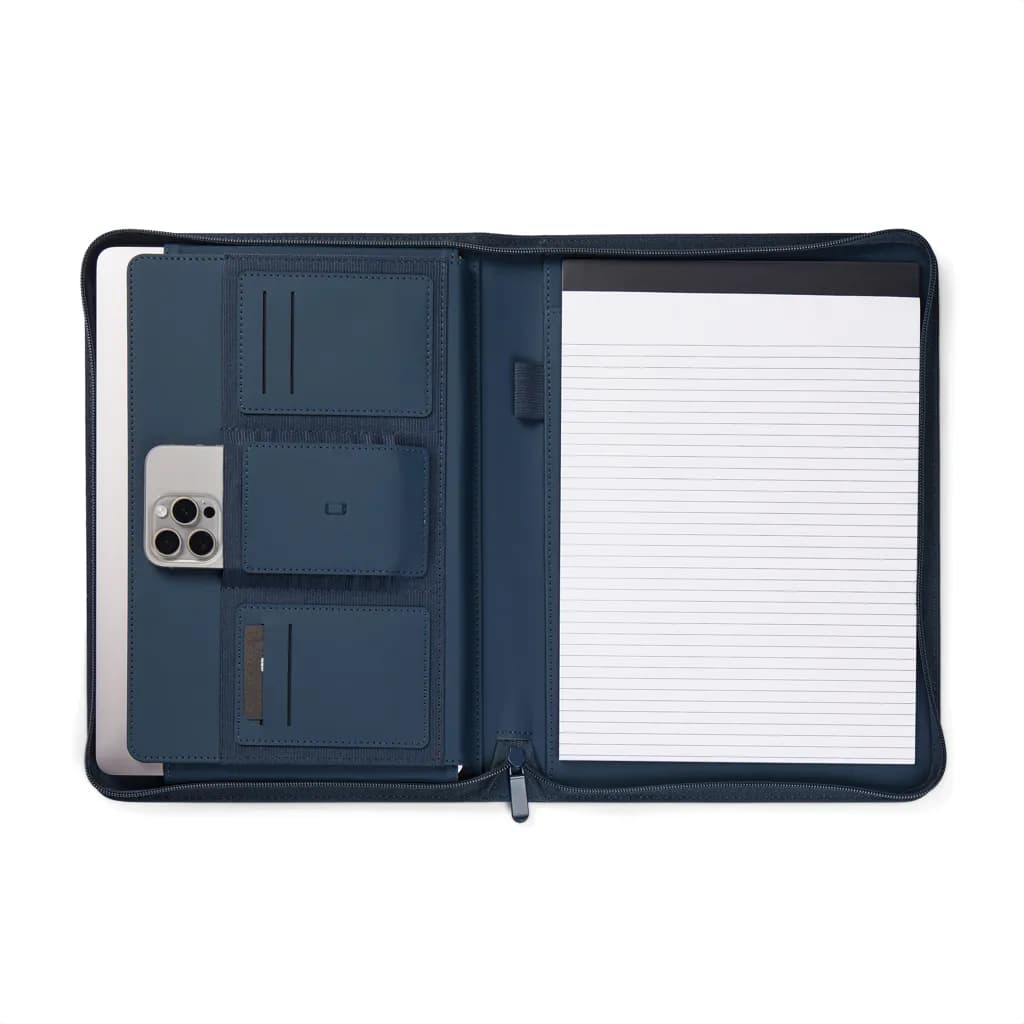 VINGA Baltimore RCS A4 Portfolio - navy blau