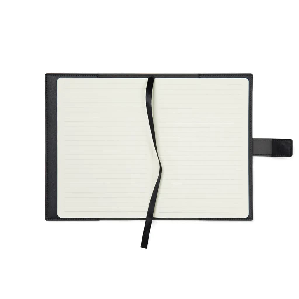 VINGA Timo Notizbuch aus RCS recyceltem rPET - schwarz