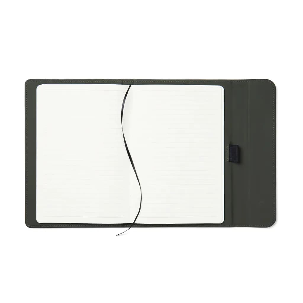 VINGA Baltimore GRS-zertifiziertes Papier & PU-Notizbuch - grün