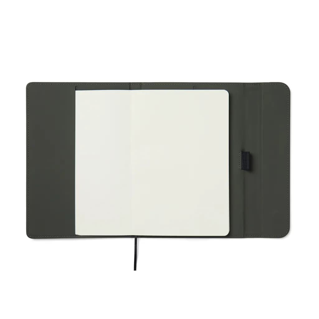 VINGA Baltimore GRS-zertifiziertes Papier & PU-Notizbuch - grün