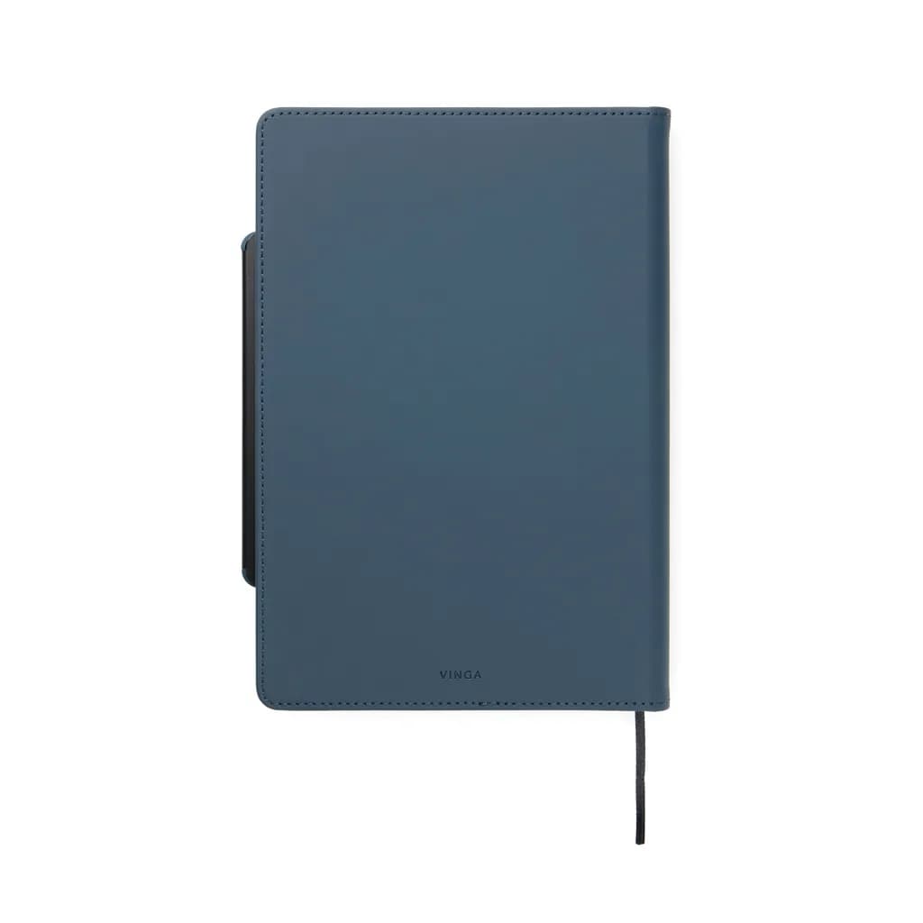 VINGA Baltimore RCS 4-in-1 nachfüllbares Notizbuch - navy blau