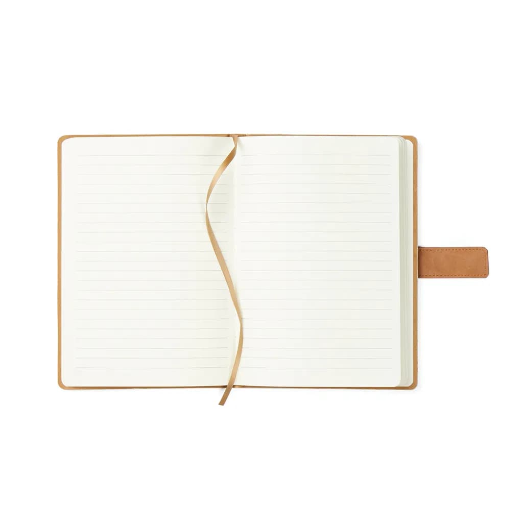 VINGA Bosler Notizbuch aus RCS recyceltem Papier - schwarz