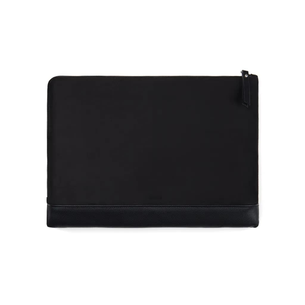 VINGA Marlow 16 Laptop Sleeve aus RCS recyceltem Polyester - schwarz
