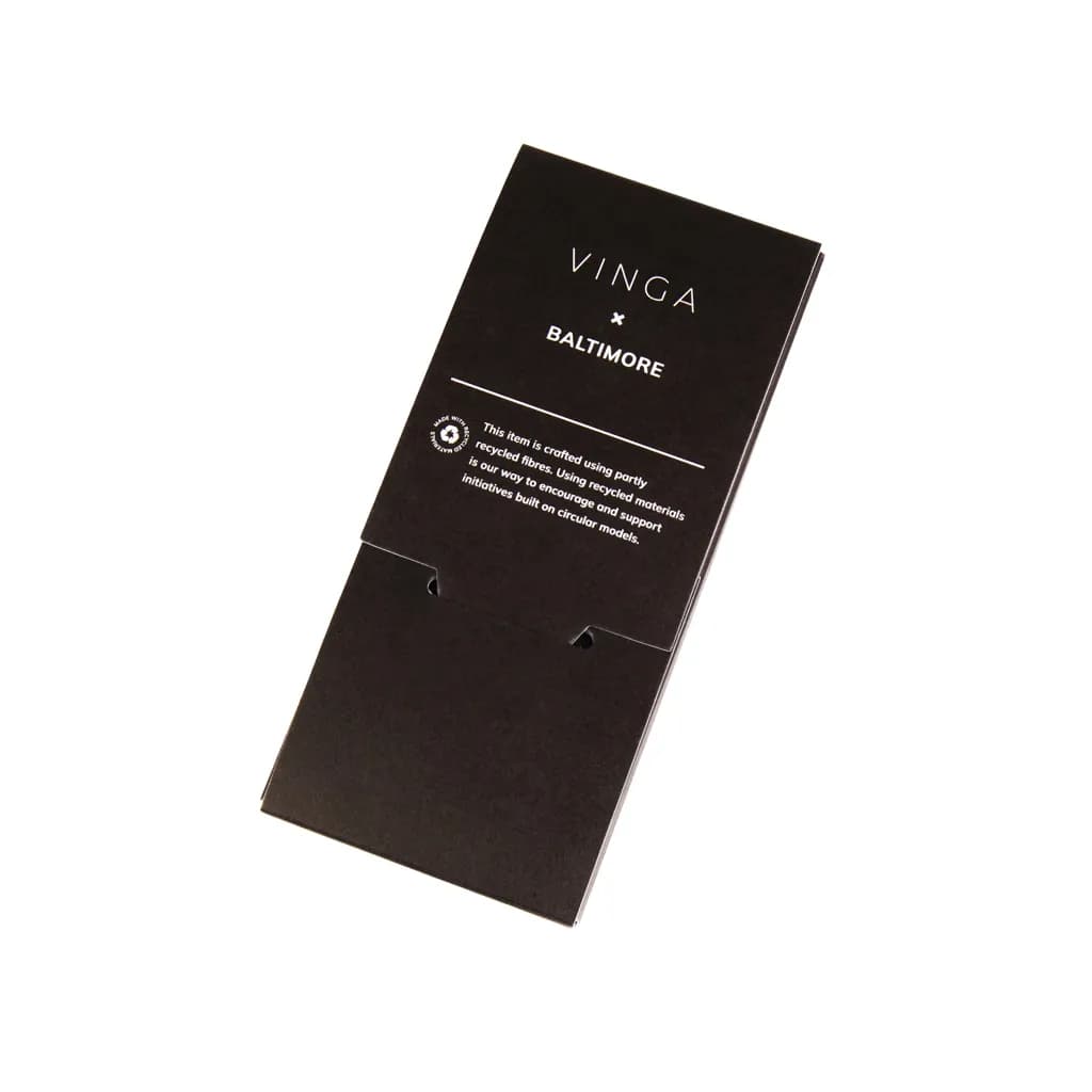 VINGA Baltimore Gepäckanhänger aus RCS recyceltem Polyester - grün