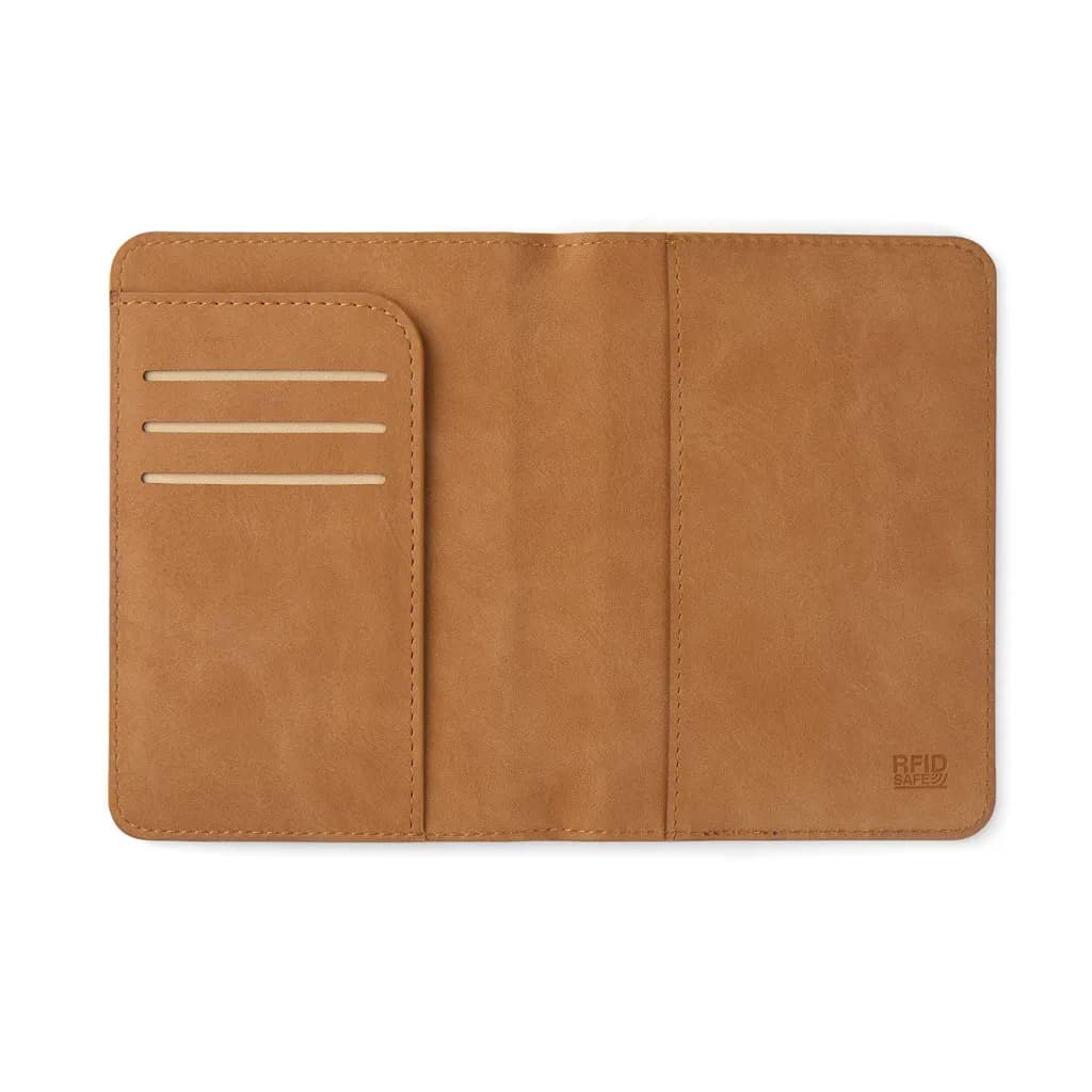 VINGA Bosler RCS RFID Passport-Cover - braun