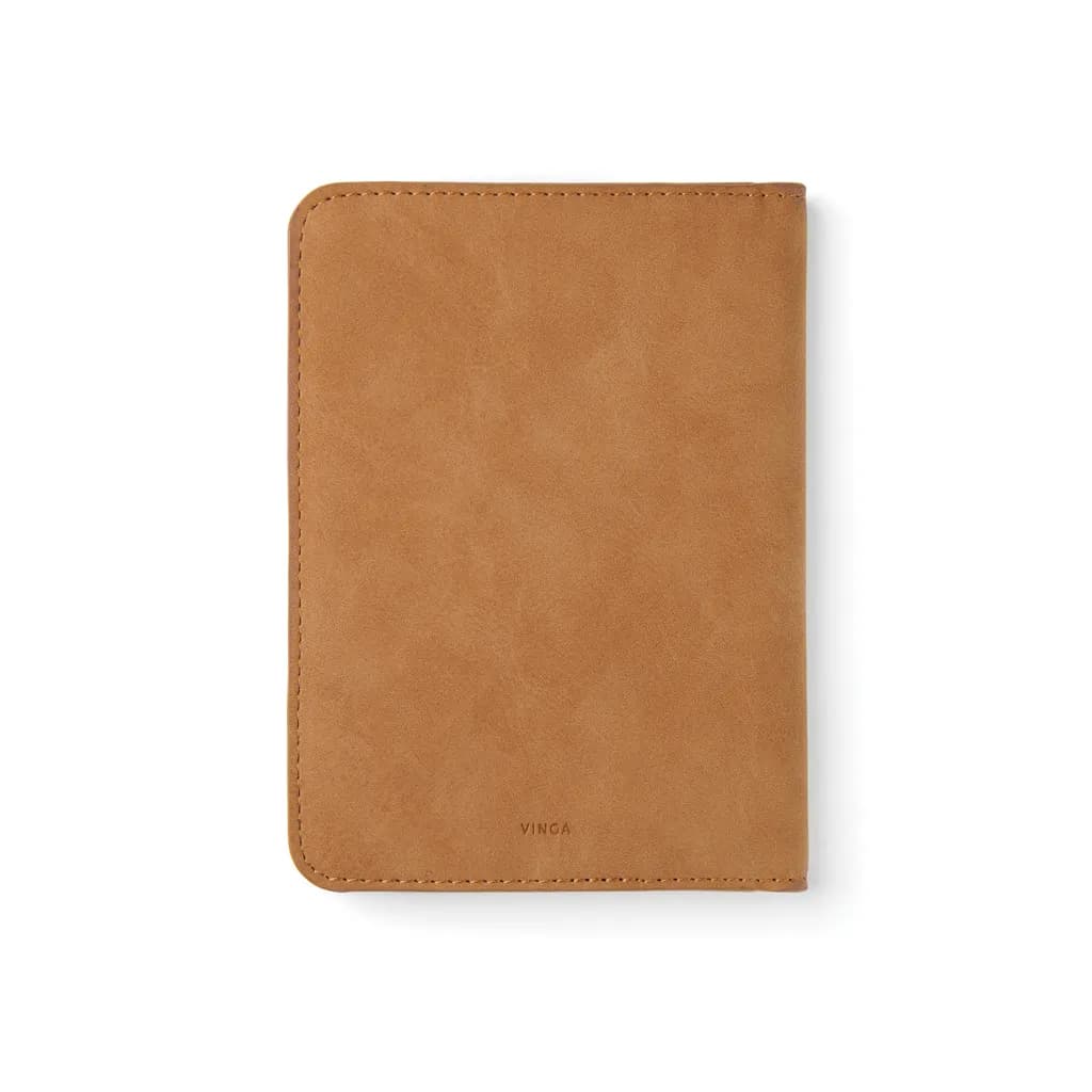 VINGA Bosler RCS RFID Passport-Cover - braun