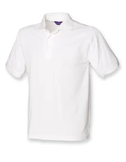 Men´s 65/35 Classic Piqué Polo Shirt - White