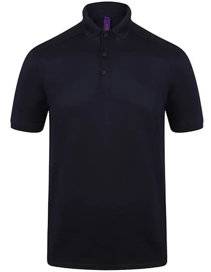 Men´s Slim Fit Stretch Polo Shirt + Wicking Finish - Oxford Navy