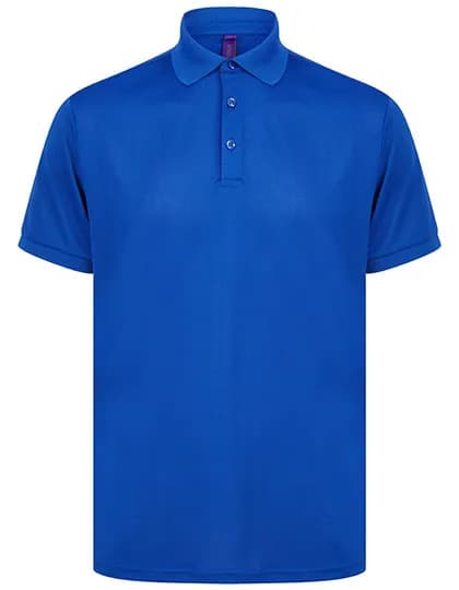 Recycled Polyester Polo Shirt - Royal