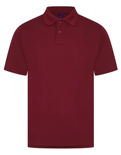 Men´s Coolplus® Wicking Polo Shirt - Burgundy