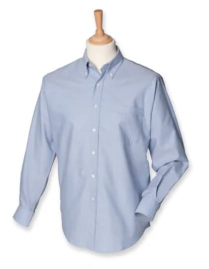 Men´s Classic Long Sleeved Oxford Shirt - Blue Oxford