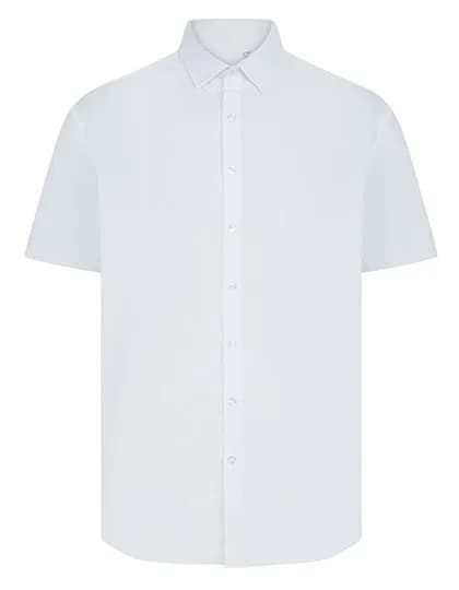 Men´s Short Sleeved ´Cotton Feel´ Coolplus® Shirt - White