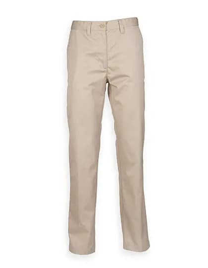 Ladies´ 65/35 Poly/Cotton Chino - Stone