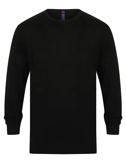 Men´s Lightweight Crew Neck Jumper - Black