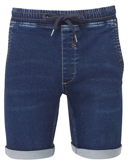 Men´s Denim Drawstring Shorts - Blue (5435 C)
