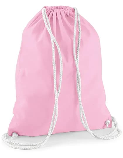 Cotton Gymsac - Classic Pink/White