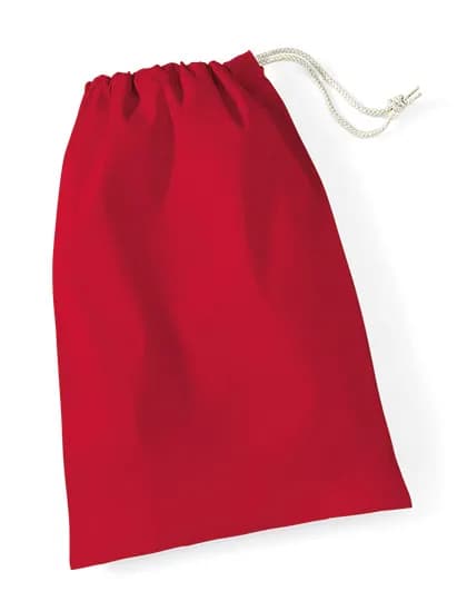Cotton Stuff Bag - Classic Red