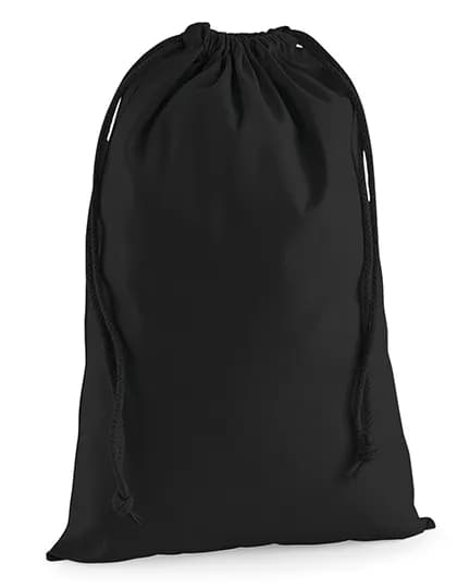 Premium Cotton Stuff Bag - Black