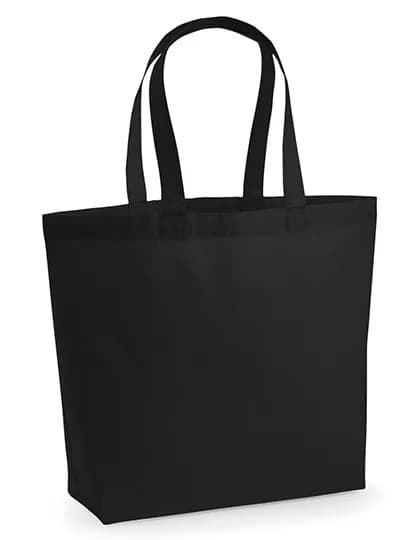 Premium Cotton Maxi Bag - Black