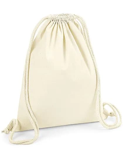 Organic Premium Cotton Gymsac - Natural