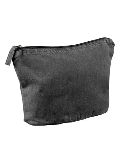 Garment Dyed Accessory Bag - Vintage Black