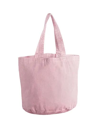 Garment Dyed Shopper - Vintage Dusky Pink