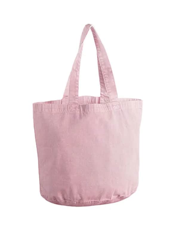 Garment Dyed Shopper - Vintage Dusky Pink