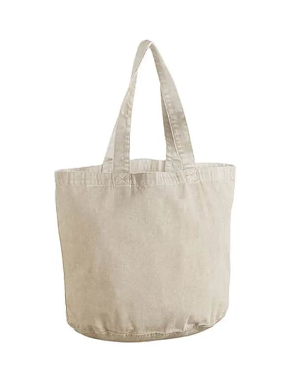 Garment Dyed Shopper - Vintage Sand