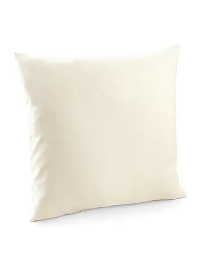 Fairtrade Cotton Canvas Cushion Cover - Natural