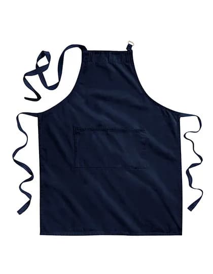 Fairtrade Cotton Adult Craft Apron - French Navy