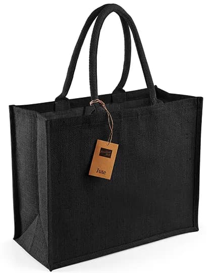 Jute Classic Shopper - Black/Black